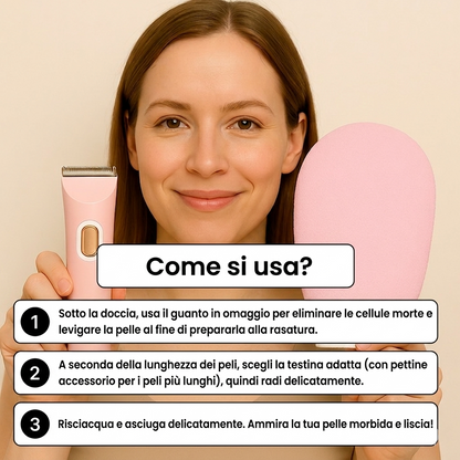 Rasoio Doravora® 2 in 1