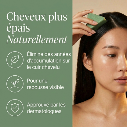 Savon coréen pour revitaliser le cuir chevelu