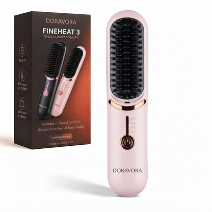 Doravora FineHeat™ 3 | Brosse coiffante sans fil